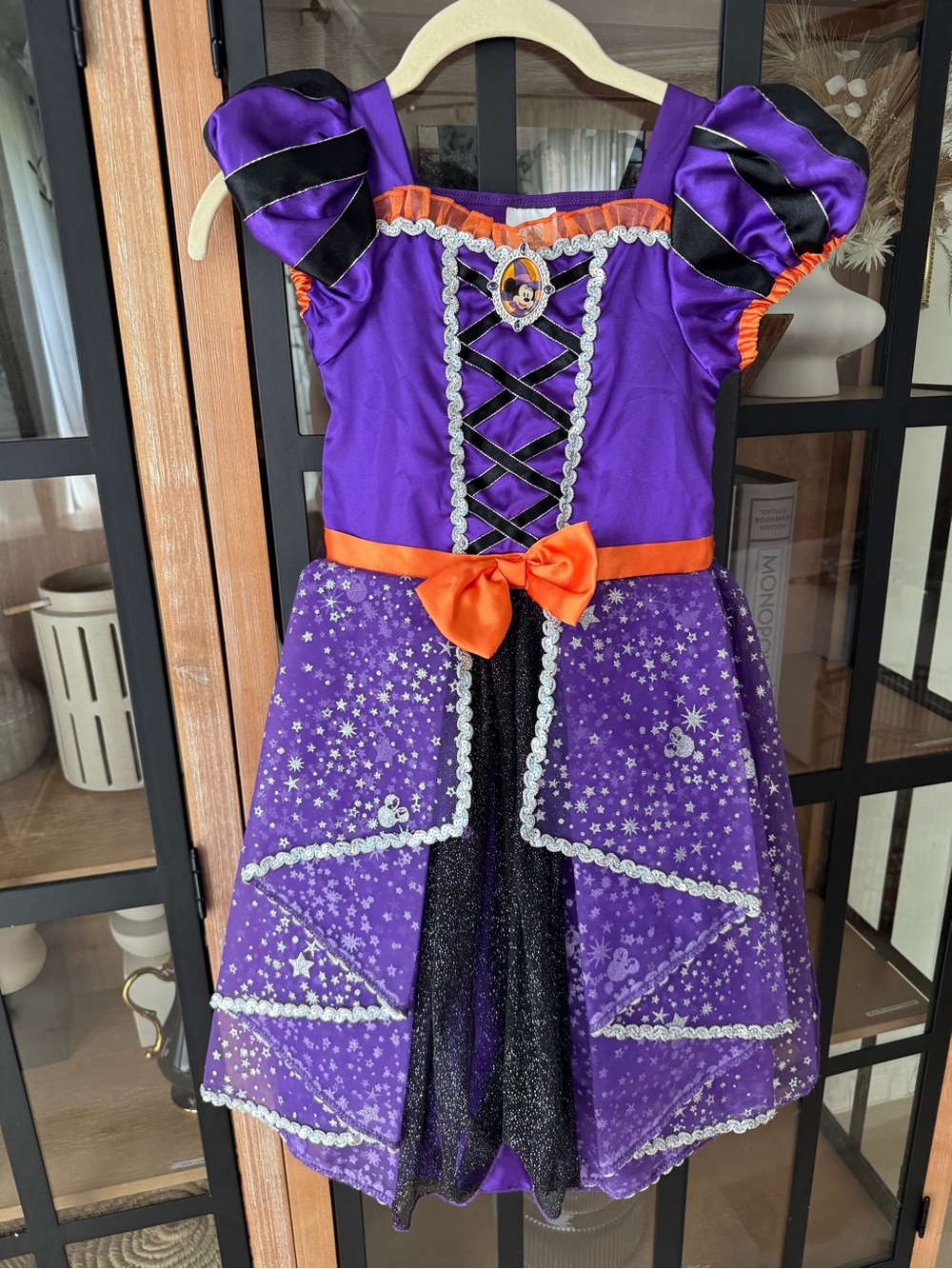 Disney Store Minnie Mouse Witch Costume halloween mickey’s not so scary sparkly